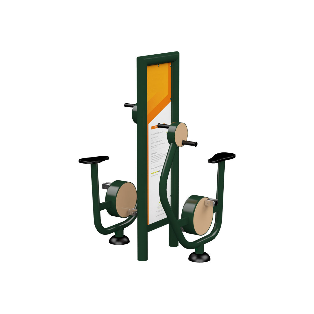 BIKE WITH A GRINDER 2 POSITION