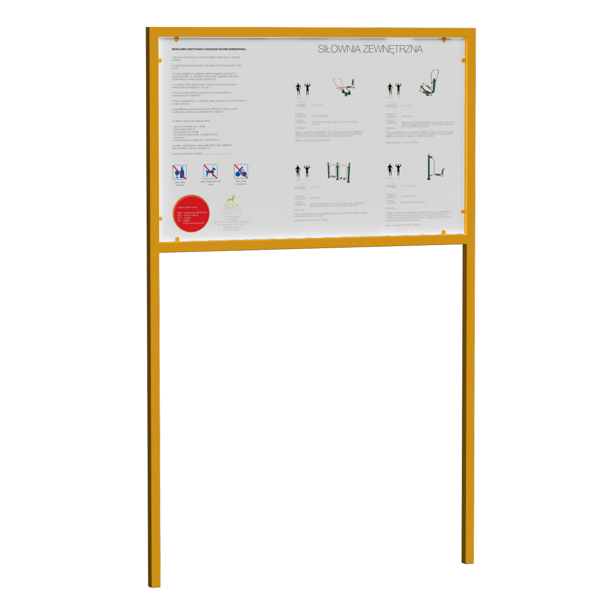 LARGE INFORMATION BOARD